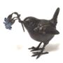 Limited Edition Bronze Wren With Bluebells Figurine, thumbnail 1 of 6