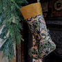 Personalised Velevt Christmas Stocking, Partridge Design, thumbnail 2 of 8