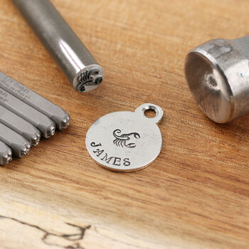 Personalised Zodiac Star Sign Pewter Keyring Birthday Gift, 4 of 9