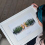 Personalised Wedding Photograph Sound Wave Print, thumbnail 2 of 8