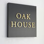 Personalised Square House Sign, thumbnail 3 of 11