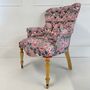 Statement Chair In Morris And Co Strawberry Thief, thumbnail 3 of 5