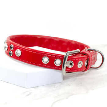 Dot Matrix Dazzling Crystal Dog Collar, 5 of 6