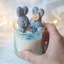 Anniversary Bunnies Scented Candle Gift, thumbnail 7 of 9