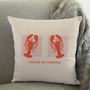 Personalised Lobster Cushion, thumbnail 4 of 4