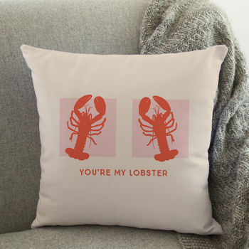 Personalised Lobster Cushion, 4 of 4