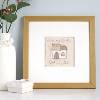 Personalised Castle Wedding Or Anniversary Card, 4 of 12