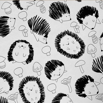 Hedgehog Wrapping Paper Roll / Folded, 2 of 2
