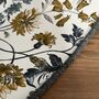 Bronte Roan Blue Tweed Floral Lined Lampshades, thumbnail 2 of 10