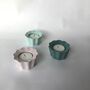 Block Colour Pastel Flower Candle Holder, thumbnail 2 of 5