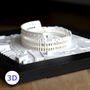 Rome Italy Colosseum Holiday Souvenir 3D City Art Gift, thumbnail 1 of 8