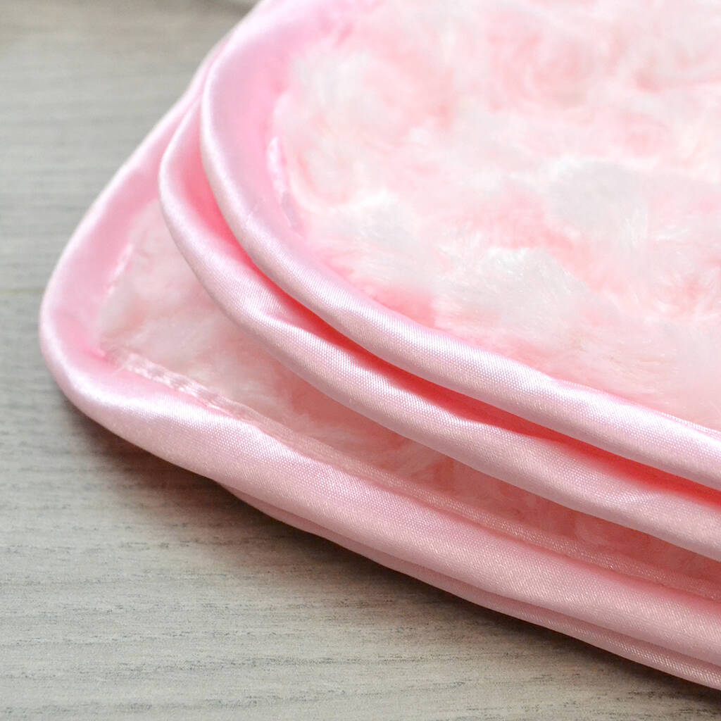 Personalised Rose Pink Baby Blanket By 1st Birthday Gifts