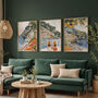 Set Of Three Amalfi Art Prints, thumbnail 8 of 8