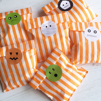 Spooky Halloween Party Bags And Stickers, 3 of 5