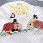 Personalised Kid's Drawing Handkerchief Keepsake Gift, thumbnail 8 of 8