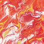 Set Of Four Hand Painted Greeting Cards 'Wave Thirteen', thumbnail 5 of 6