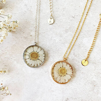 Personalised Pressed Daisy Necklace, 5 of 11