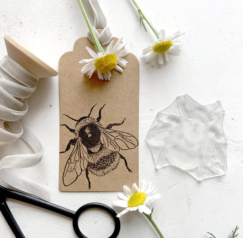 Bumblebee Fluffy Bee Stamp, 1 of 12