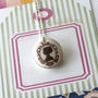 Cameo Porcelain Necklace On Sterling Silver Chain, thumbnail 3 of 8