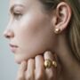 Kin Gold Statement Open Ring, thumbnail 4 of 6