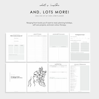 2026 Weekly Life Planner | Sand Dunes, 4 of 6