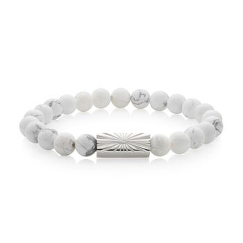 Men's Personalised Air Sign Bead Bracelet, 2 of 4