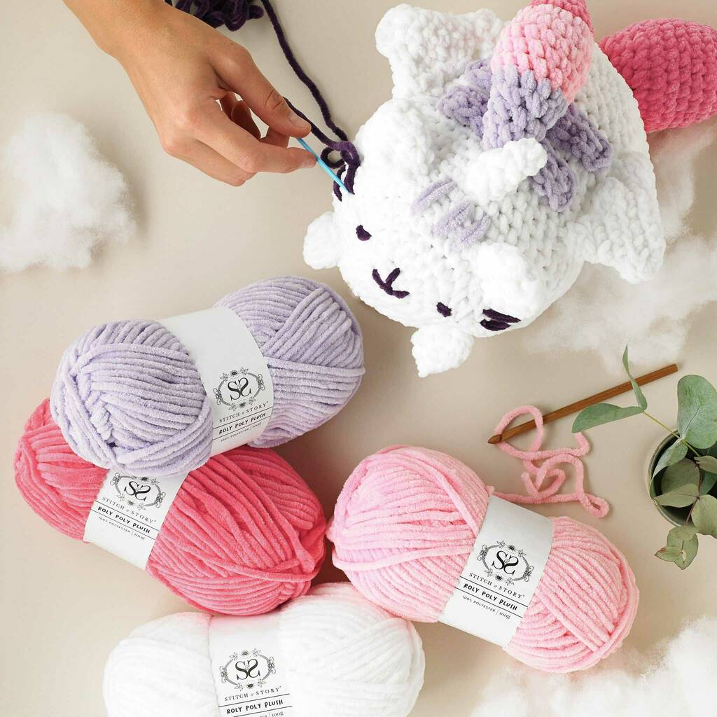 Make Your Own Pusheen Super Pusheenicorn Crochet Kit By Stitch & Story