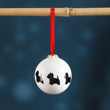Dog Christmas Bauble Decoration. Pick Your Breed, 6 of 12