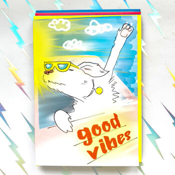 Good Vibes Card, 2 of 2