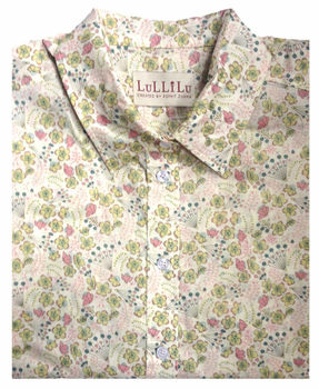 Liberty Print Long Sleeved Shirt In Cotton, 4 of 6