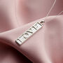 Personalised Love Mantra Necklace, thumbnail 7 of 7
