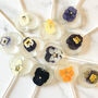 10 Edible Viola Lollipops, thumbnail 2 of 6