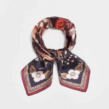 Aurora Tales Peach Square Scarf, 4 of 8