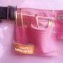 Pink Suede Personalised Leather Tool Belt, thumbnail 1 of 6