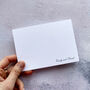 Couples Correspondence Cards, Wedding Thank You Notes, thumbnail 5 of 7