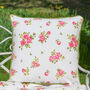 Helmsley Blush Large Floral Scatter Cushion, thumbnail 1 of 5