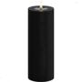 Black Seven.5x20cm Battery Operated LED Candle, thumbnail 1 of 3