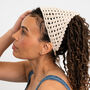 Elsie Headband Crochet Kit, thumbnail 1 of 9