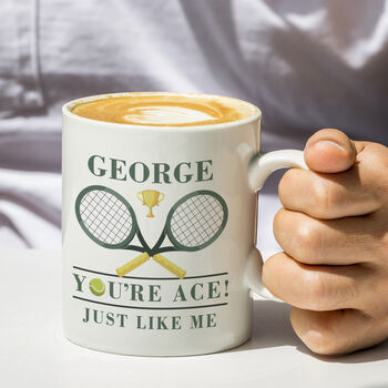 Personalised You're Ace Tennis Mug, 4 of 5