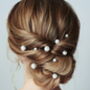 Swarovski Pearl Hairpins Set Prudence, thumbnail 1 of 6