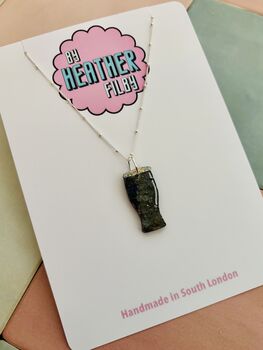 Irish Pint Charm Necklace / Gift For Beer Lovers And Pub Fans / St. Paddy's Day Accessory / Lucky Irish, 3 of 5