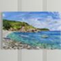 Porthallow Beach Cornwall Greeting Card, thumbnail 1 of 5