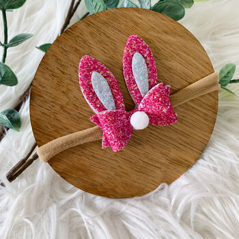 Handmade Bunny Bows | New Baby Gift | Easter Gift, 7 of 7