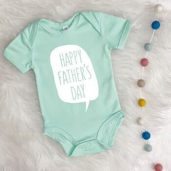 'Happy Father's Day' Babygrow, 8 of 9