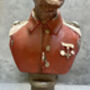 26cm Red Gentleman Stag Bust – Mini Deer Suit Figurine, thumbnail 7 of 12