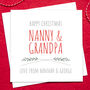 To Grandparents Personalised Christmas Card, thumbnail 1 of 3
