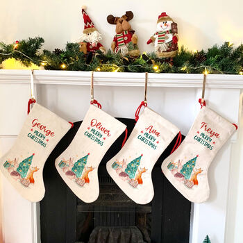 Personalised My First Christmas Stocking With Name, 4 of 4
