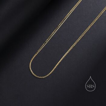 Double Layer Necklace With Dainty Chain, 5 of 9