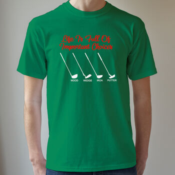 Golf Players T Shirt, 4 of 8