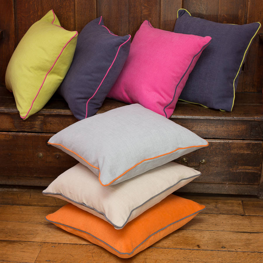 Piped Cushion Collection, 1 of 12